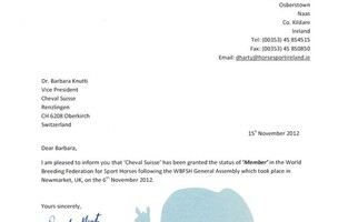 Mitgliedschaft WBFSH